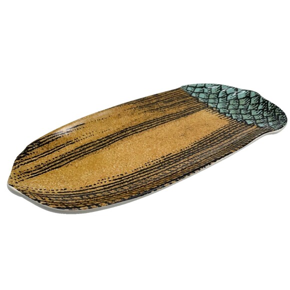 NEW John Derian for Target Acorn Stoneware Serving Platter 15" x 7" SOLD OUT - Picture 7 of 10